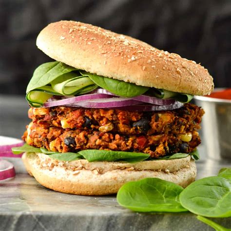 Sweet Potato Black Bean Burgers [V & GF] - Simply …