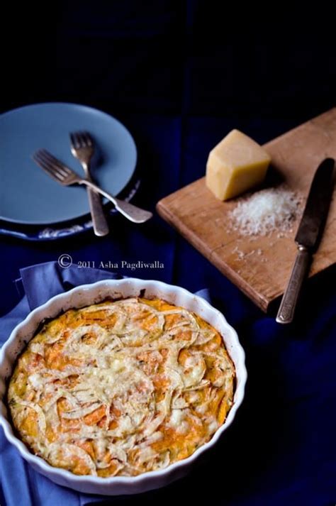 Sweet Potato and Fennel Frittata - Honest Cooking