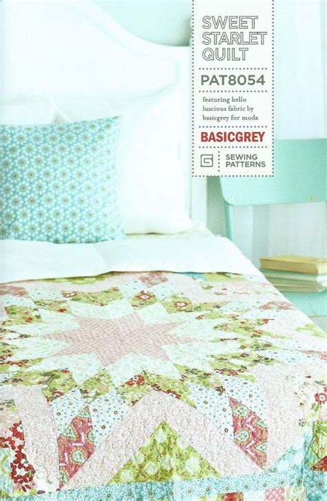 Sweet Starlet Quilt Pattern by Basic Grey