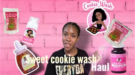 Sweet cookie wash. Add to Cart. Benefits: moisturizing, soothing, reduces inflammation, antibacterial, softens skin, and anti fungal. key ingredients: aloe vera , coconut oil, tea tree oil, witch hazel, almond oil , and shea butter. Can be used as body and intimate wash for your cookie. 4ozs. 