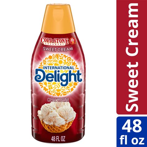Sweet cream coffee creamer. See post for other options as well as pros and cons for each.) Add remaining 1 tablespoon vanilla syrup to 8 oz. cold brew coffee and add ice (optional). Pour sweet cream cold foam on top of the iced coffee. Enjoy immediately or sprinkle the top with crushed biscotti cookies for an extra special presentation! 