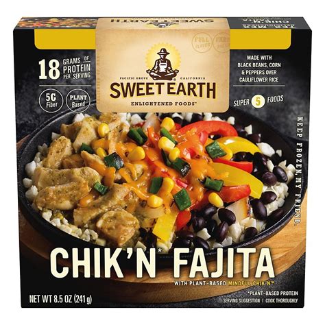 Sweet earth foods. Keep Sweet Earth Bulgogi bowl frozen until you're ready to enjoy delicious, flavor-forward vegan food. Sweet Earth foods offer exceptional flavor and goodness in a variety of different vegan and vegetarian products, moving the needle towards a happier planet. Contains: Soy, Wheat. Features: Non-GMO, Vegan, Whole Grain, Plant-Based. 