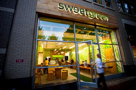 Sweet greens restaurant. Specialties: Fresh salads, plates + grain bowls available for pickup and delivery every day, made in-house from scratch, using whole produce delivered that morning. Established in 2007. After graduating from Georgetown in 2007, Jonathan Neman, Nicolas Jammetand Nathaniel Ru started sweetgreen to support local farmers and to make healthy eating fun and delicious. Our strong food ethos ... 