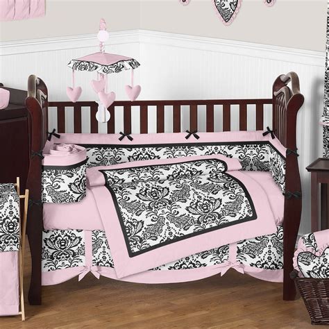 Sweet Jojo Designs Boho Fringe 4 Piece Crib Bedding Set