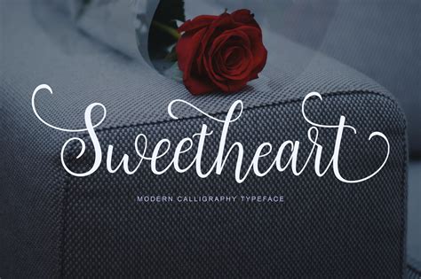 SweetHearts Script Fonts Creative Market