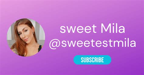 😈 (SEX) Sweetest.Mila Onlyfans Leaked
