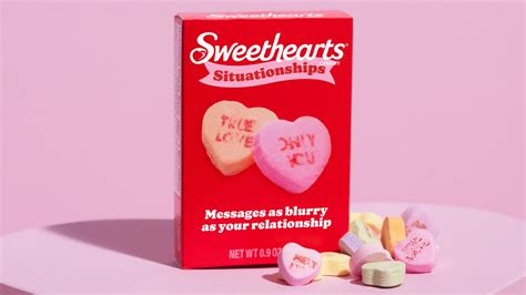 Sweethearts updates Valentine's Day heart candies conversations to reflect 'situationships'