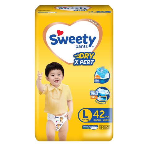 Sweety Silver Pants Cloud Soft L 18 Popok Celana Baby Diapers