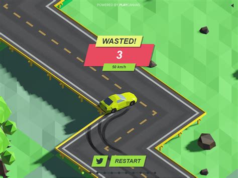 Race your monster truck down a perilous obstacle course. See how far you can get in just 1 minute in this one-button arcade game! . 