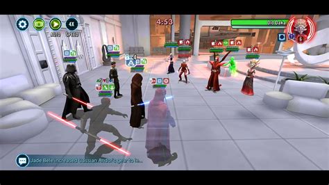 Ahsoka is immune to Damage Over Time effects and gains 30% Cri