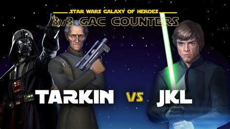 SWGOH GAC Counters - Season 21 (5v5) ... Jedi Master Luke Skywalker Counters. Seen 4703 Win % 79.5% ... Jedi Knight Revan Counters. Seen 862. 