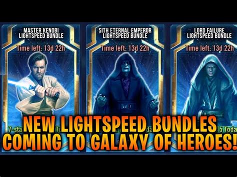 Swgoh lightspeed bundles. Things To Know About Swgoh lightspeed bundles. 