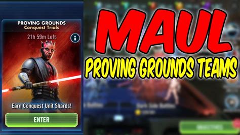 Swgoh maul proving grounds. Banes Proving Grounds38 Members. Banes Proving Grounds. 38 Members. Newbie Guild in the Banes alliance. Alliance Discord recommended! 10 day inactive kick limit! HSith! Visit Banes Proving Grounds on SWGOH Recruitment! 