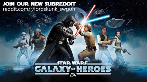 New Discussion. Official forum for the EA mobile game Star Wars: Galaxy of Heroes. Share news, tips, tricks and connect with other players in the forums!.