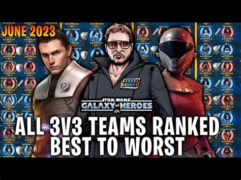 Swgoh team tier list 2023. Marvel Strike Force is a game with a massive roster of over 150 heroes, villains, and everyone in between. With such a huge character pool, it can be challenging for new players to figure out which ones to keep, invest in, and aim for the endgame content and competitive battles. We aim to lessen this barrier of entry for beginners by taking the ... 