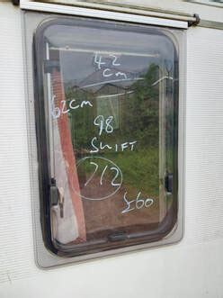 Swift caravan windows second hand.  Used swift caravan window , (2012 approx age) has som...