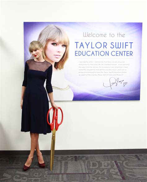 May 1, 2023 · The Taylor Swift Education Center located within the museum’s galleries is a two-story, 7,500-square-foot space that opened in 2013 and was made possible through a generous donation from Swift to the museum’s capital campaign, which doubled the size of the nonprofit cultural organization. . 