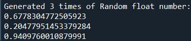 Swift random float. random(in:), Float.  Syntax Following is the syntax of the random (in:...
