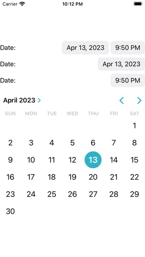 Swiftui datepicker custom style. .  ...