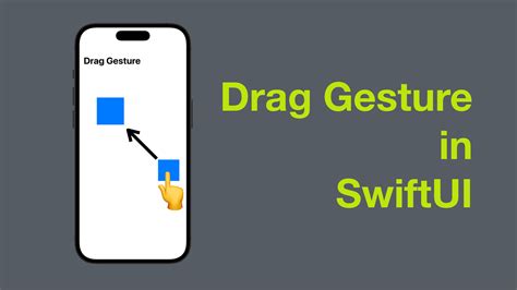 Swiftui drag gesture in scrollview. ) when using .  Problem: The drag gesture works ...
