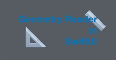 Swiftui geometryreader alignment.  The job of geometry proxy is to provide ...