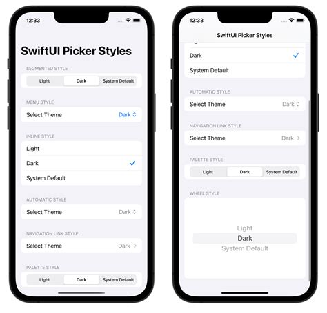 Swiftui menu picker.  At its heart, the Picker is a control that presents ...