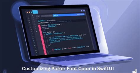 Swiftui picker text color. Sep 16, 2024 · Customizing Picker Font Color, ...