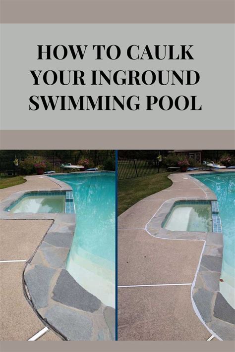 Swimming Pool Caulking: How to Use It - Pool Research