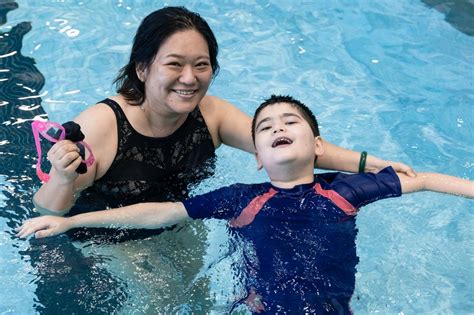 Swimming pool grab handles.  Strongwater Swim.  Classes taught by experienced and...