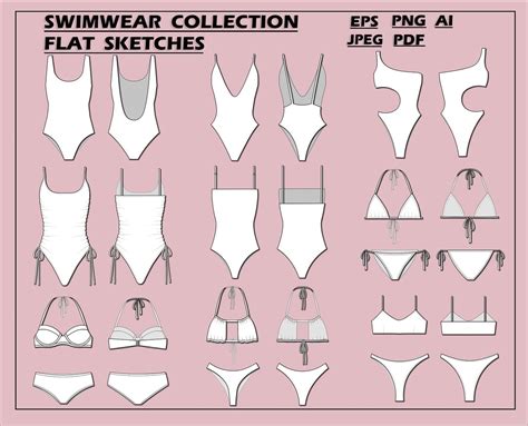 Swimsuit Design Templates