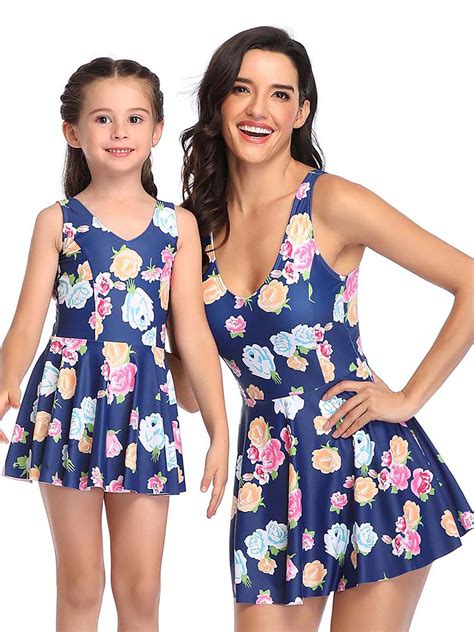 Swimsuits for mothers. Mother and Daughter Swimwear Mommy and Me Family Matching Swimsuit Kids Girls Ruffle Bikini Set Women High Waist Bathing Suit. 3.7 out of 5 stars 14. $21.96 $ 21. 96. FREE delivery Tue, Mar 12 on $35 of items shipped by … 