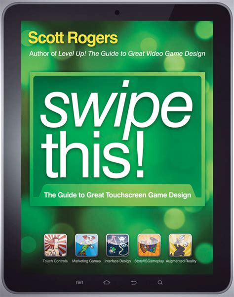 Swipe this the guide to great touchscreen game design. - Textbook of family and couples therapy clinical applications.