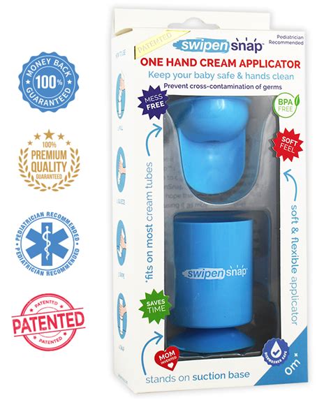 Swipensnap. Jan 23, 2021 · The SwipenSnap™ US Patented One Hand Diaper Cream Applicator is available for $19 on the website. However, on Amazon, it costs around $24 right now. Detailing the benefits of the cream, a lab report says, “The use of an applicator device is a more hygienic way to apply diaper rash cream. 