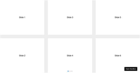 Swiper grid example.  You 0 please use Grid module.  Explore this online...