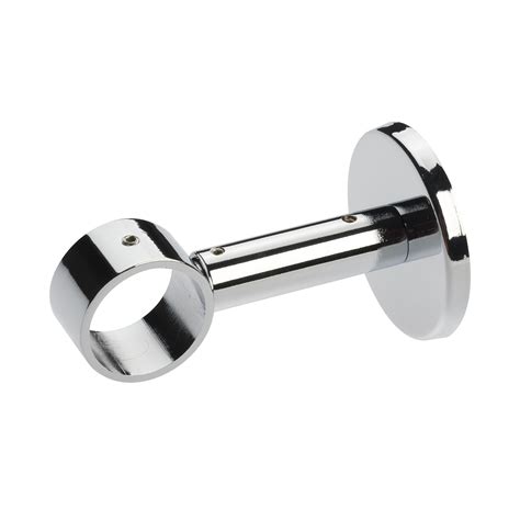 Swish 28mm Extendable Tunnel Ceiling and Wall Fix Curtain Pole Bracket ...