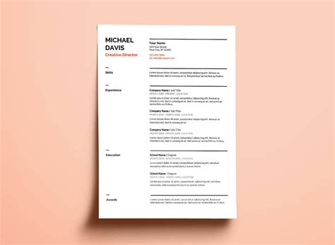 Swiss Resume Template Google Docs