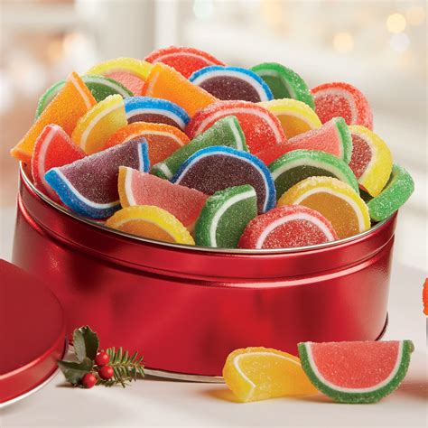 Swiss colony.com. The Old-Fashioned Christmas Candy includes cut rock candy, baby ribbons, pillows, straws, chips, waffles and pinwheels. We hope this information is helpful to you! Q. Everywhere I go the reviews are the same. Candy sick together. 