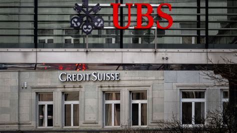 Swiss president announces plan for Swiss bank UBS to take over troubled rival Credit Suisse