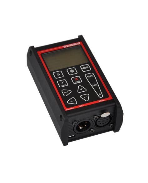 Swisson XMT 120A DMX Tester SHOWTECHNIX