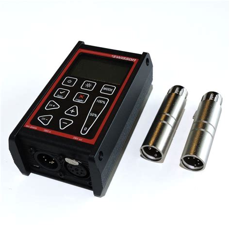 Swisson XMT350 Controller and DMX Tester Visions In Color