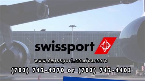Swissport dulles. Swissport's service portfolio includes many tasks on the apron. For example, baggage handling and sorting, de-icing and anti-icing, fueling, pushback or towing of aircraft, and load control. The load control teams calculate weight and balance as well as trim for each aircraft to ensure a safe operation. Search Jobs. 