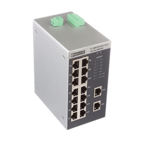 Switch - FL SWITCH SFN 16TX - 2891933 Product Features