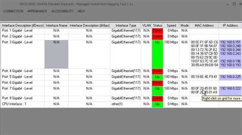 Switch Port Map Excel Template Download