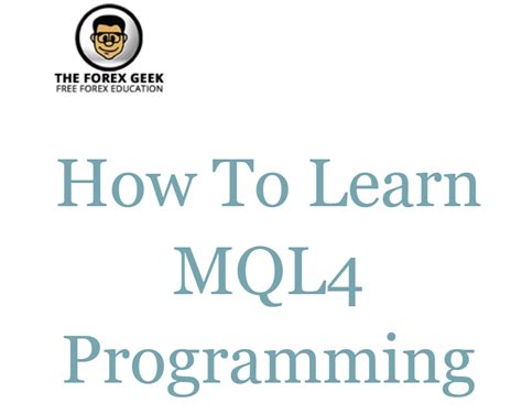 Switch mql4.  In this guide, you can see what operators are in MQL4 programming language and, mo...