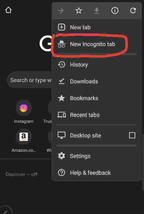 On your computer, open Chrome. At the top right, click More New incognito window. A new window appears. At the top corner, check for the Incognito icon . You can also use a keyboard shortcut to open an incognito window: Windows, Linux or Chrome OS: Press Ctrl + Shift + n. Mac: Press ⌘ + Shift + n. You can switch between incognito windows and ...