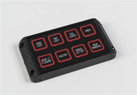 Switch panel system.  Riverside Manufacturing's SmartTek eight-button Switch Panel and...