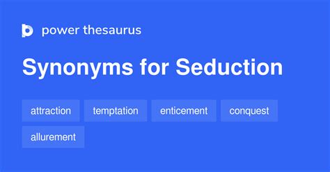 Switch words for seduction.  seduction synonyms, seduction pronunciation, seduction t...