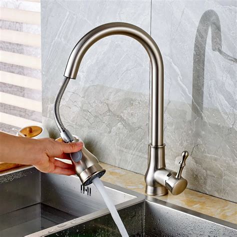 Swivel Spout Kitchen Taps You