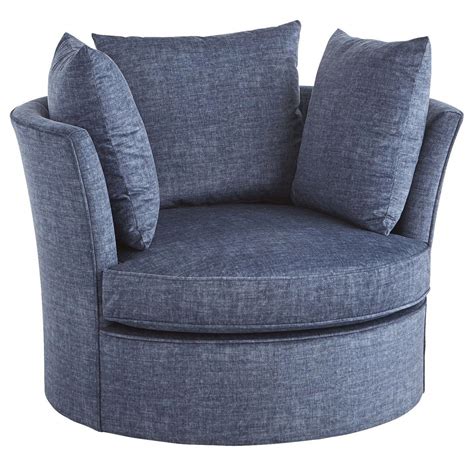Hanover Upholstered Swivel Barrel Chair. by Red Barrel Studio®. From $519.99. Open Box Price: $341.99. ( 143) Free shipping. Free Samples. Sale. +5 Colors.