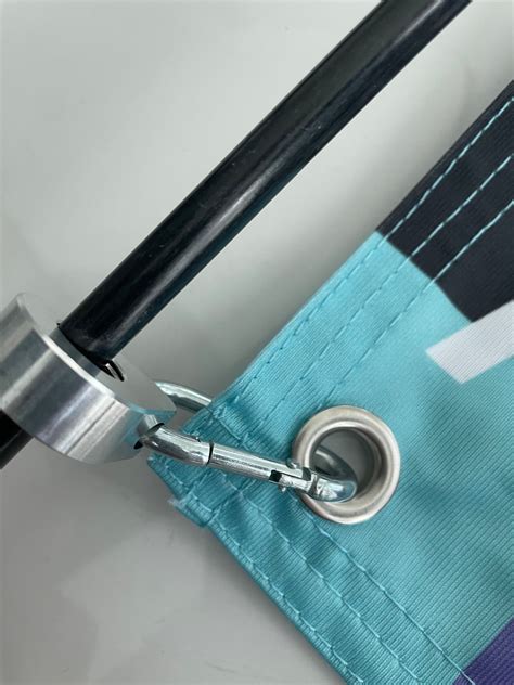 Swivel flag clip.  Whether you&rsquo;re setting up a new flag display or upgrading an existing o...